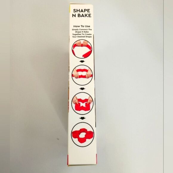 Shake N Bake Custom Mold Silicone Baking Mat and Baking Accessories Tool NWT - Picture 11 of 16